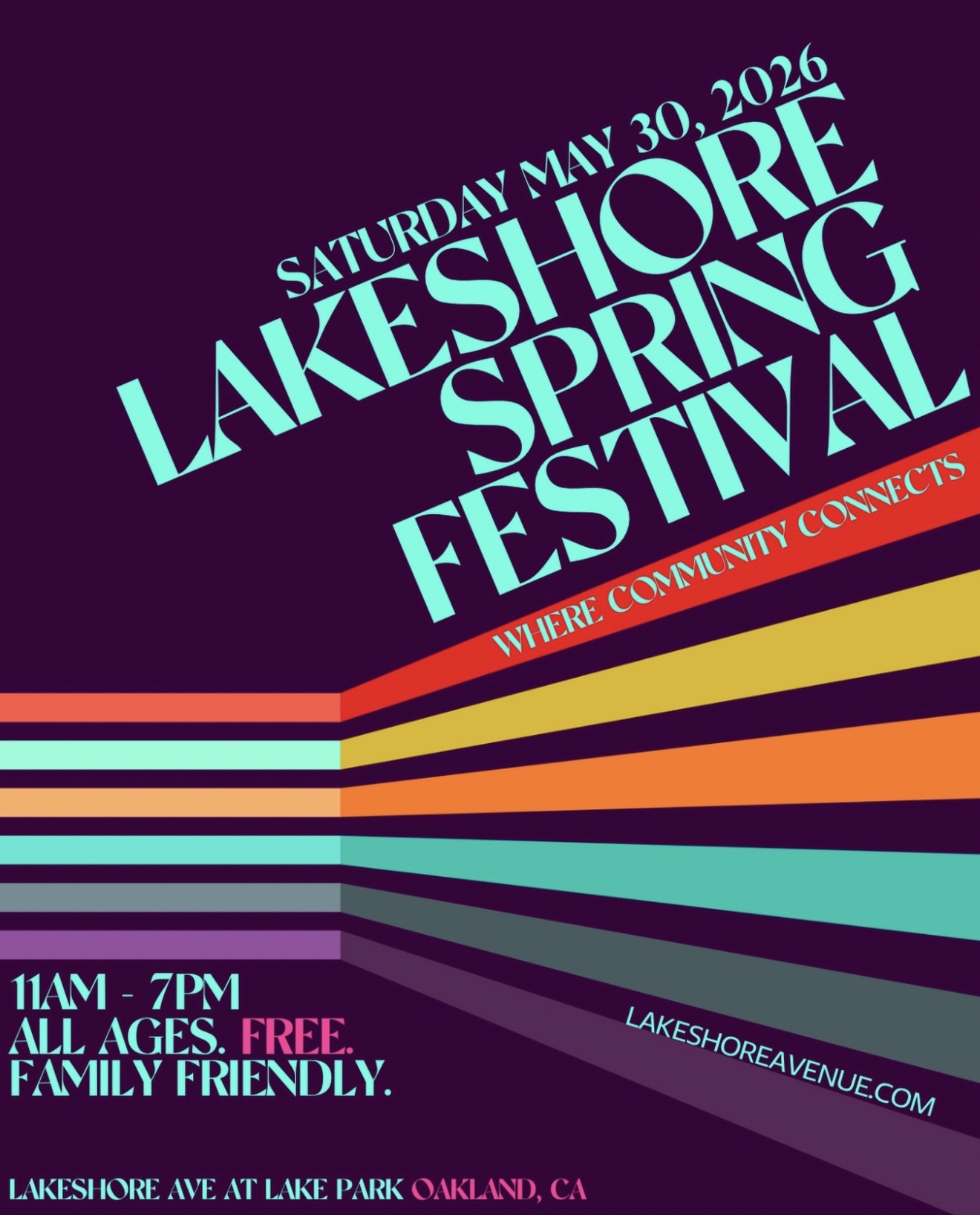 Lakeshore Spring Festival promo